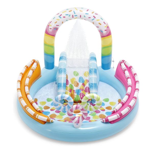 Piscina Insuflável Colorida c/ Atividades 170cm Autobrinca Online