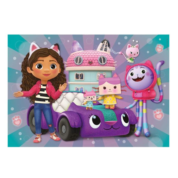 Gabby’s Doll House – Puzzle 2 x 20 Peças Casa da Gabby Autobrinca Online