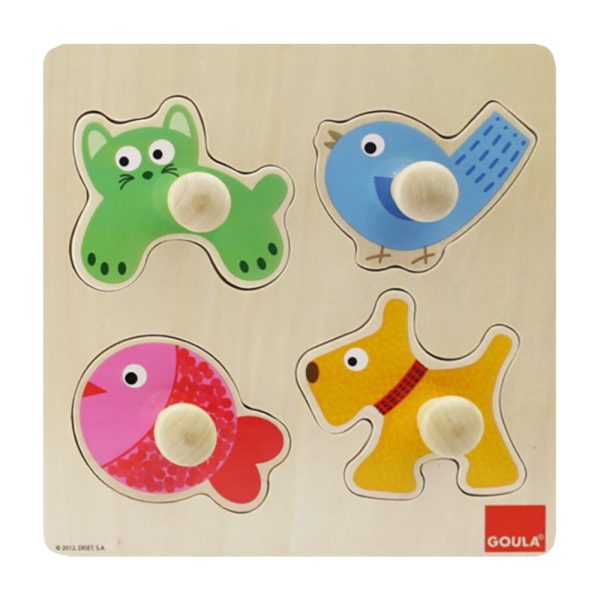 Puzzle Goula Animais Domésticos Autobrinca Online