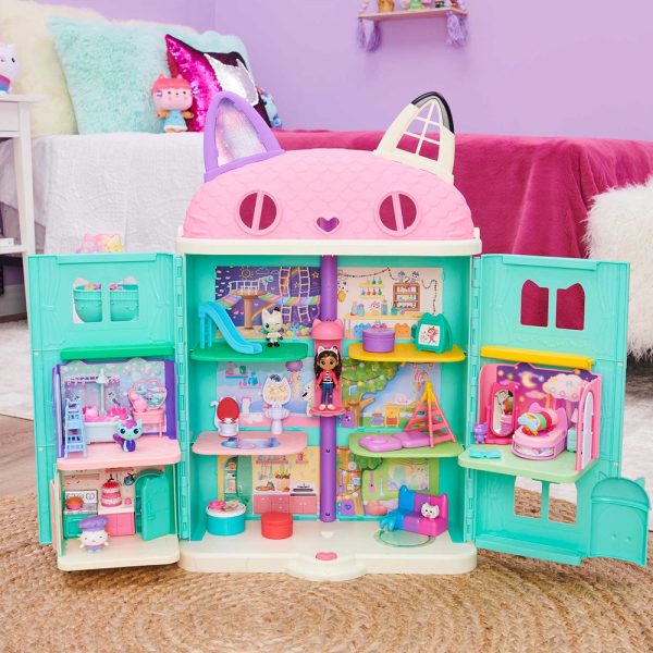 Gabby’s Doll House – Quarto de Sonho c/ Pillow Cat Autobrinca Online