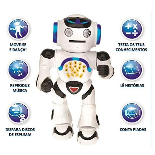 Robot Interativo e Educativo Powerman Star Autobrinca Online