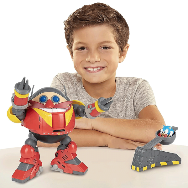 Sonic The Hedgehog Set de Batalha Robot Gigante Eggman Autobrinca Online