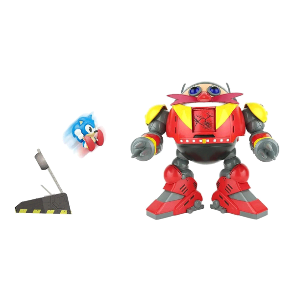 Sonic The Hedgehog Set de Batalha Robot Gigante Eggman Autobrinca Online