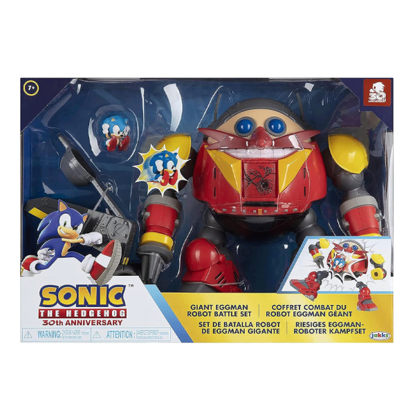 Sonic The Hedgehog Set de Batalha Robot Gigante Eggman Autobrinca Online