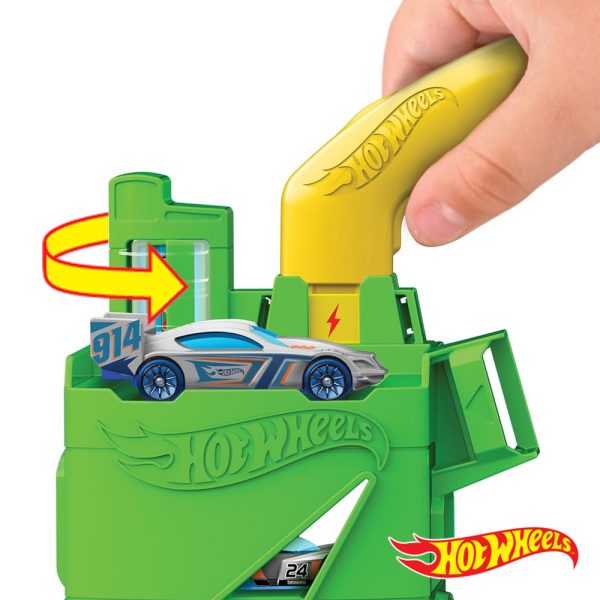 Hot Wheels Posto Cmbustível p/ Carros Elétricos Autobrinca Online