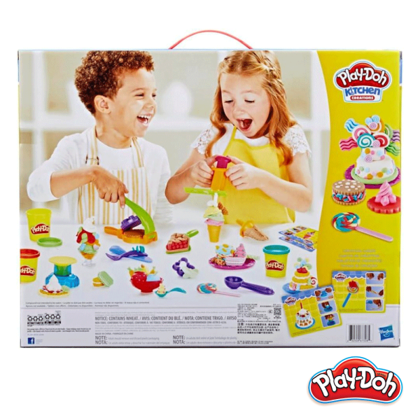 Play-Doh Kitchen Creations Kit Peças Doces e Sobremesas Autobrinca Online