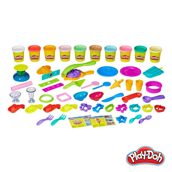 Play-Doh Kitchen Creations Kit Peças Doces e Sobremesas Autobrinca Online www.autobrinca.com 3