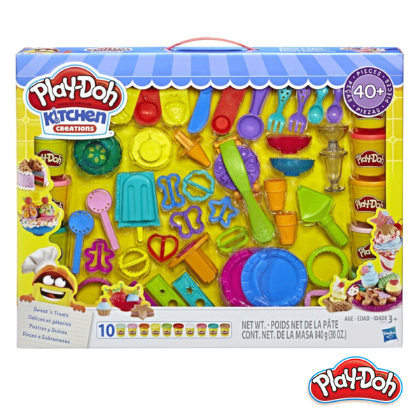 Play-Doh Kitchen Creations Kit Peças Doces e Sobremesas Autobrinca Online www.autobrinca.com