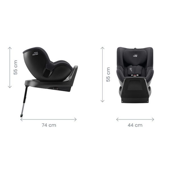 Cadeira Britax Römer Dualfix Plus Space Black