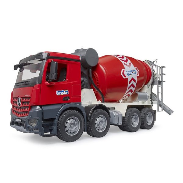 Camião Betoneira Mercedes Arocs Vermelho Autobrinca Online
