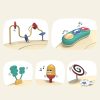 Centro Atividades Convertível Oribel PortaPlay Monsterland Adventures Autobrinca Online