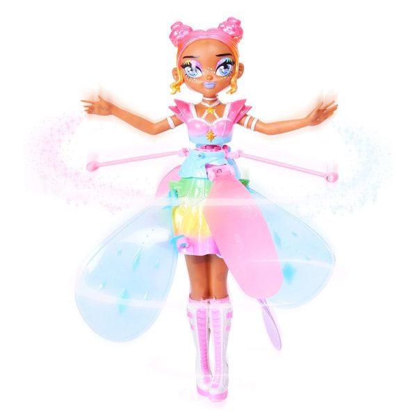 Crystal Flyers Rainbow Glitter Idol – Fada Voadora Autobrinca Online