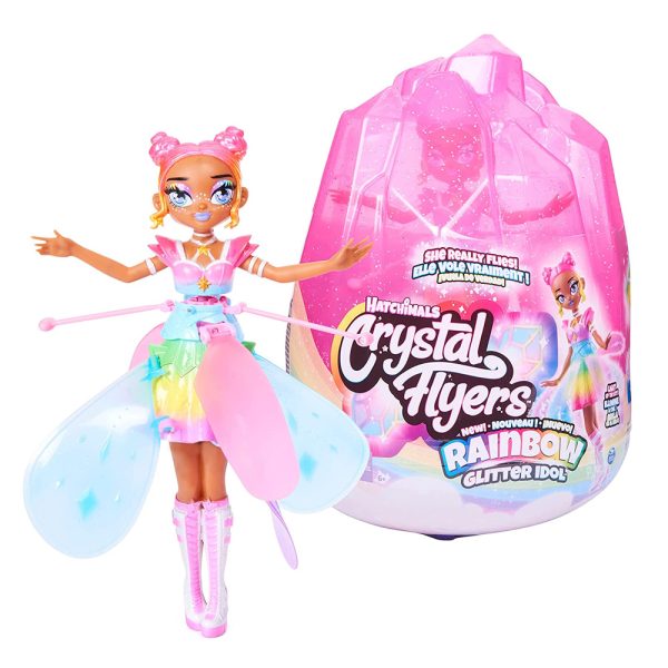 Crystal Flyers Rainbow Glitter Idol – Fada Voadora Autobrinca Online