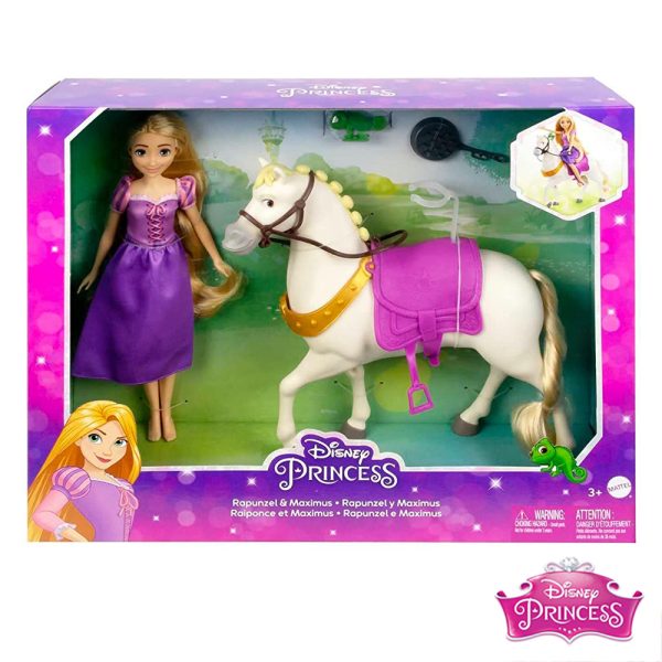 Disney Princesas – Rapunzel e o seu Cavalo Maximus Autobrinca Online