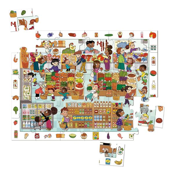 Puzzle XXL Mercado Autobrinca Online