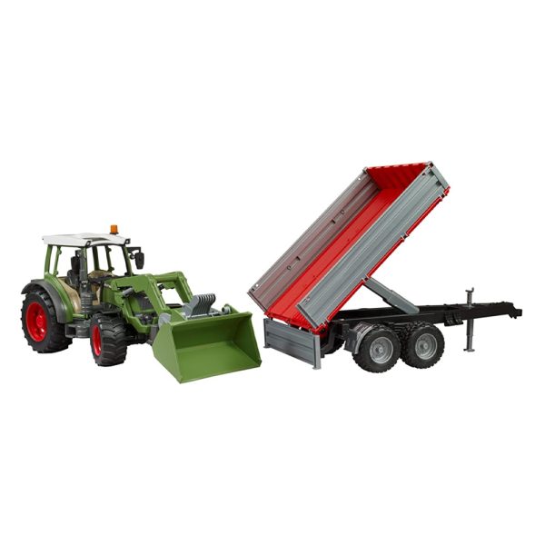 Trator Fendt Vario 211 c/ Atrelado Autobrinca Online