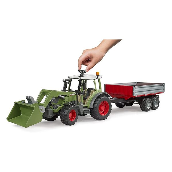 Trator Fendt Vario 211 c/ Atrelado Autobrinca Online