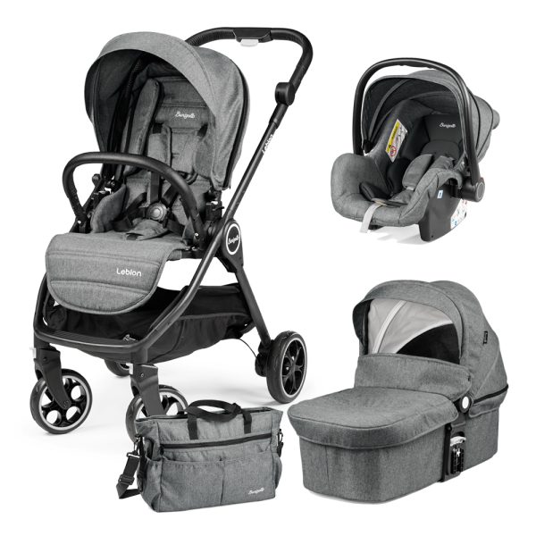 Trio Burigotto Leblon Light Grey Autobrinca Online