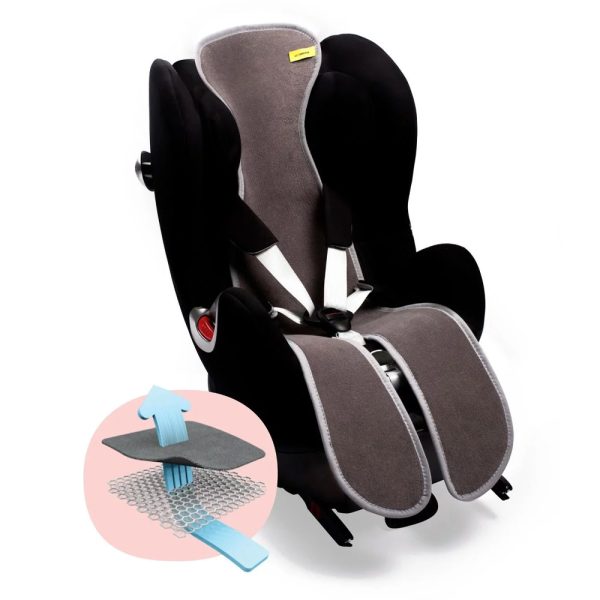 AeroMoov Air Layer Forra 3D p/ Cadeira Auto Grupo 2/3 Buckle Cinza Autobrinca Online