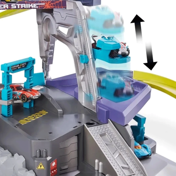 Metal Machines Pista Spider Strike Autobrinca Online