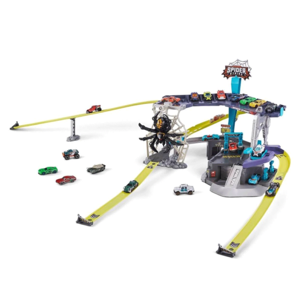 Metal Machines Pista Spider Strike Autobrinca Online