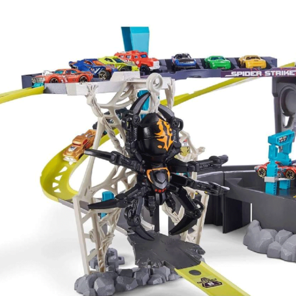 Metal Machines Pista Spider Strike Autobrinca Online