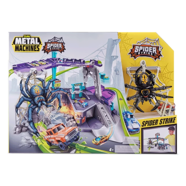 Metal Machines Pista Spider Strike Autobrinca Online