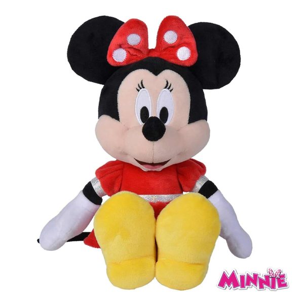 Peluche Minnie Vestido Vermelho 35cm Autobrinca Online