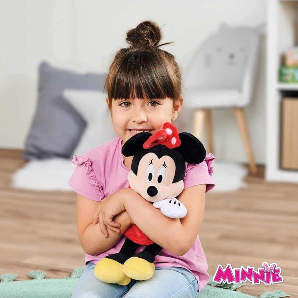 Peluche Minnie Vestido Vermelho 35cm Autobrinca Online