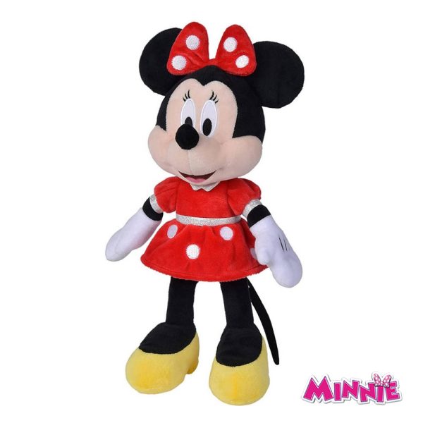 Peluche Minnie Vestido Vermelho 35cm Autobrinca Online