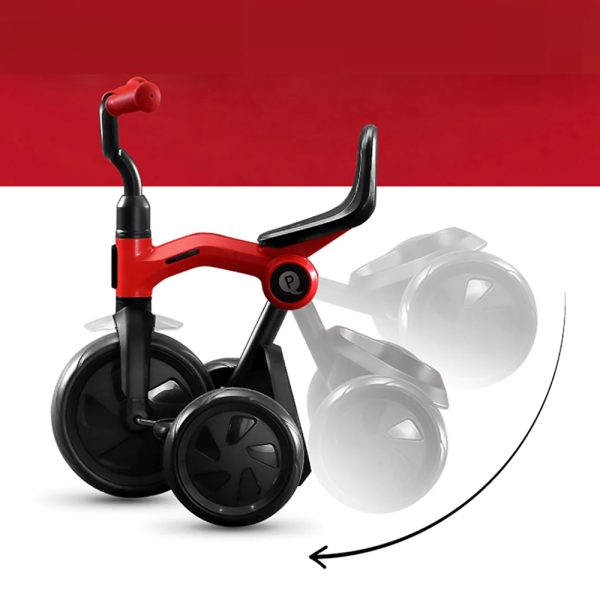 Triciclo QPlay Dobrável Ant Plus Red Autobrinca Online