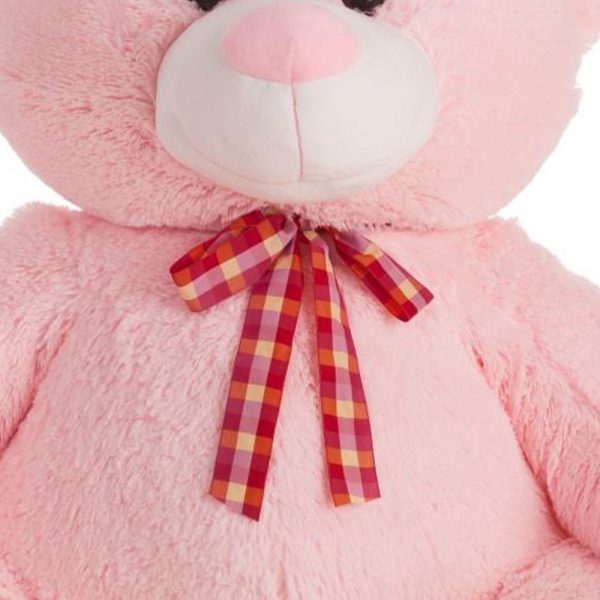 Urso Peluche Rosa 85cm Autobrinca Online