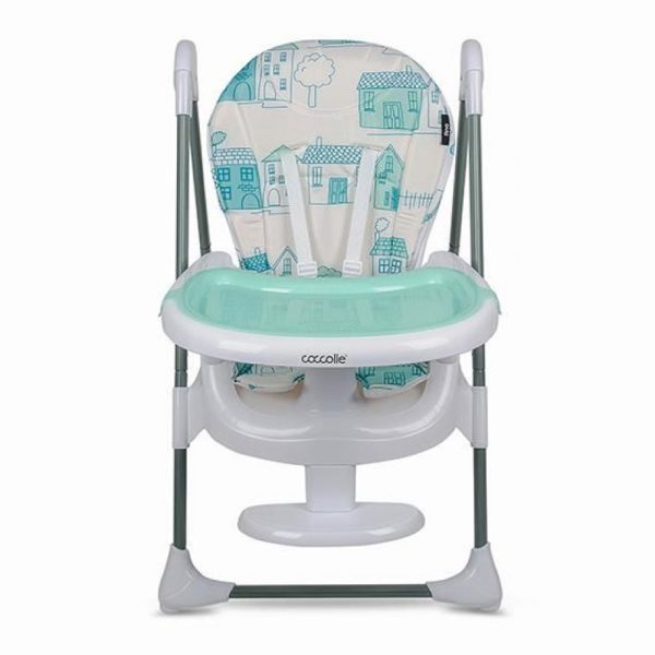 Cadeira de Papa Coccolle Fino Pastel Turquoise Autobrinca Online