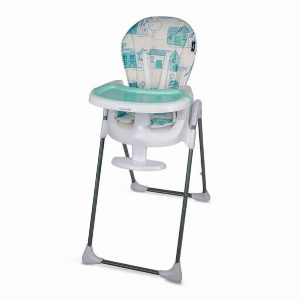 Cadeira de Papa Coccolle Fino Pastel Turquoise Autobrinca Online
