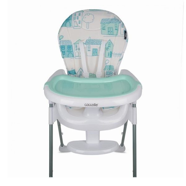 Cadeira de Papa Coccolle Fino Pastel Turquoise Autobrinca Online