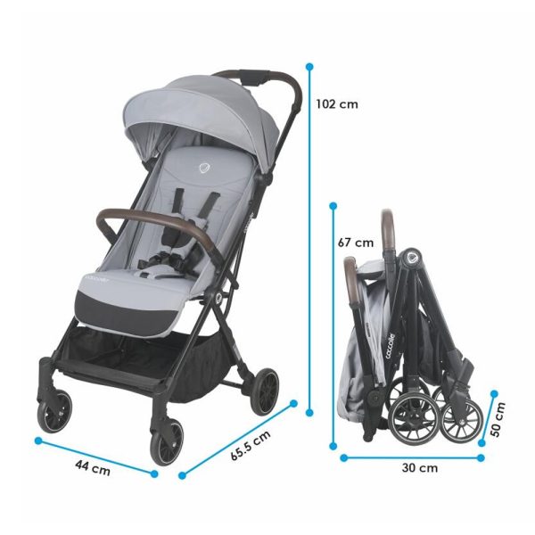 Carrinho Coccolle Melia Greystone Autobrinca Online