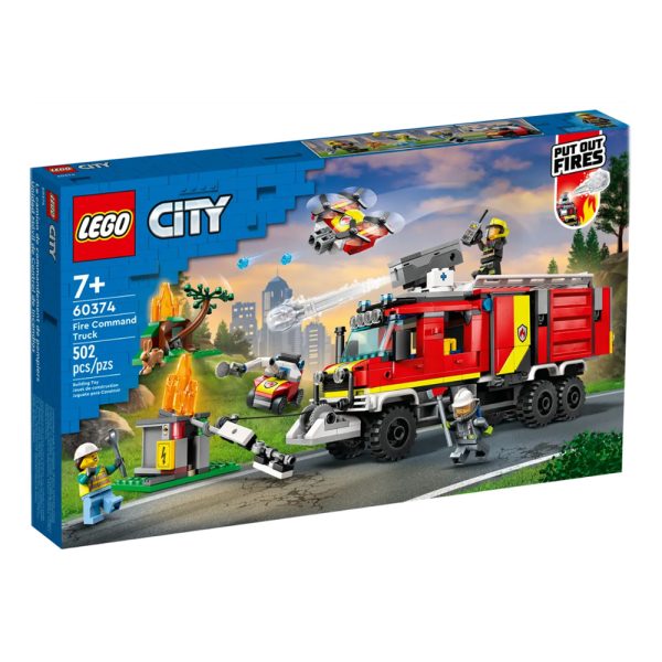 LEGO City – Camião de Controlo de Incêndios 60374 Autobrinca Online