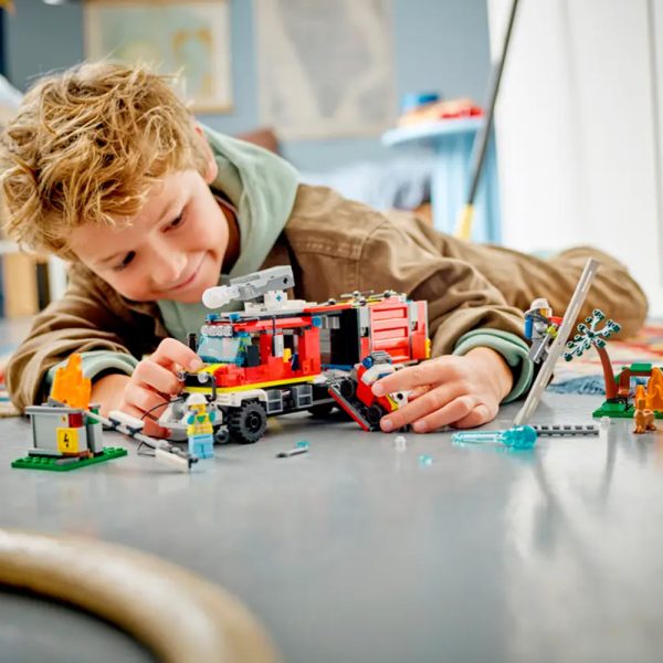 LEGO City – Camião de Controlo de Incêndios 60374 Autobrinca Online