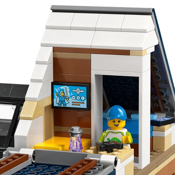 LEGO City Casa de Família e Carro Elétrico 60398 Autobrinca Online
