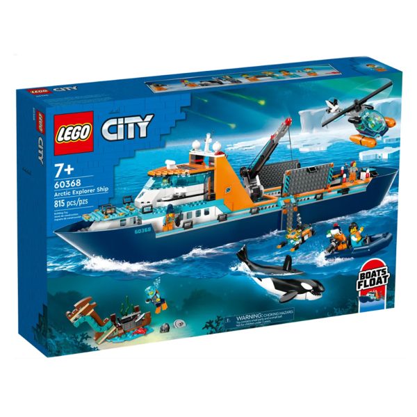 LEGO City – Navio Explorador do Ártico 60368 Autobrinca Online