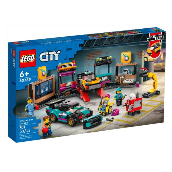 LEGO City Oficina p/ Carros Personalizados 60389 Autobrinca Online
