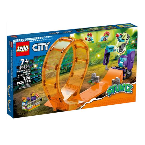 LEGO City Stuntz Looping Fantástico do Chimpanzé 60338 Autobrinca Online