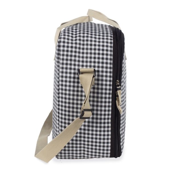 Mala de Maternidade Walking Mum I Love Vichy Preto Autobrinca Online