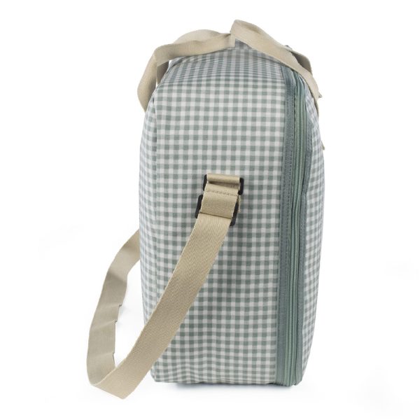 Mala de Maternidade Walking Mum I Love Vichy Verde Autobrinca Online