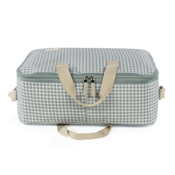 Mala de Maternidade Walking Mum I Love Vichy Verde Autobrinca Online