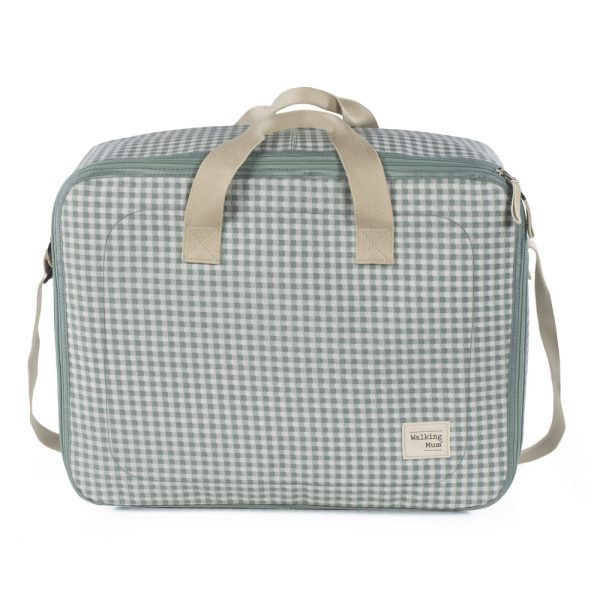 Mala de Maternidade Walking Mum I Love Vichy Verde Autobrinca Online