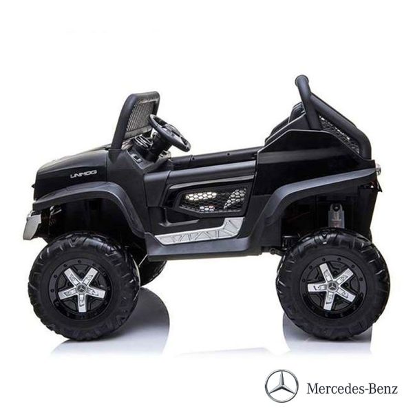 Mercedes Unimog Black 12V c/ Controlo Remoto Autobrinca Online
