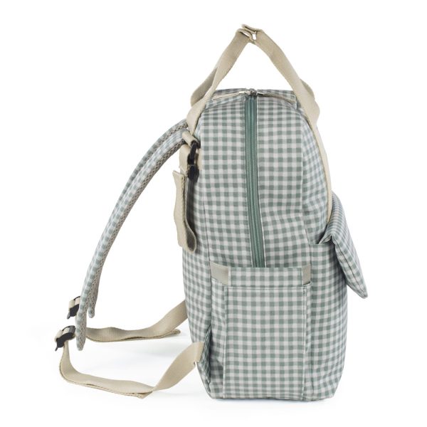 Mochila Walking Mum I Love Vichy Verde Autobrinca Online