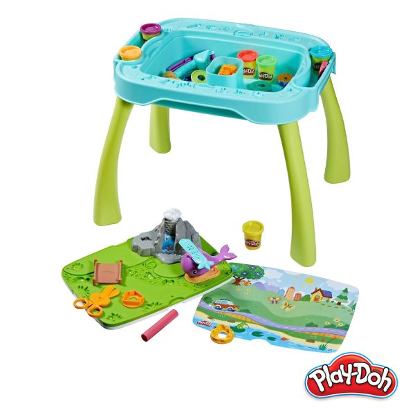 Play-Doh – Mesa de Atividades 2 em 1 Autobrinca Online