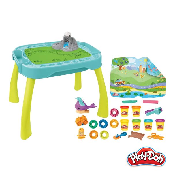 Play-Doh – Mesa de Atividades 2 em 1 Autobrinca Online